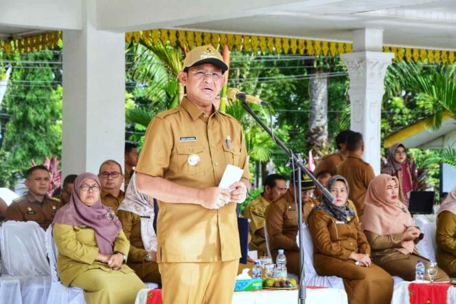 Pj Bupati Deli Serdang : Dukung dan Sukseskan PON XXI, Jaga Kebersihan dan Estetika