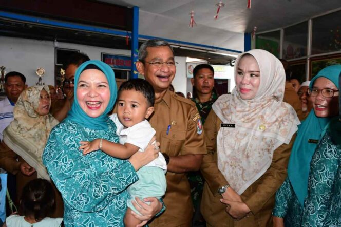Ir Wiriya Alrahman Apresiasi BKBHI Unggulan Posyandu & PAUD Desa Sekip