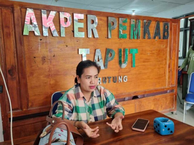 Direktur Akper Pemkab Taput, Nurlela Mariana Nababan