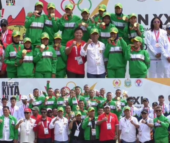 Tim Putra Putri Kriket Sumut Raih Medali Emas 
