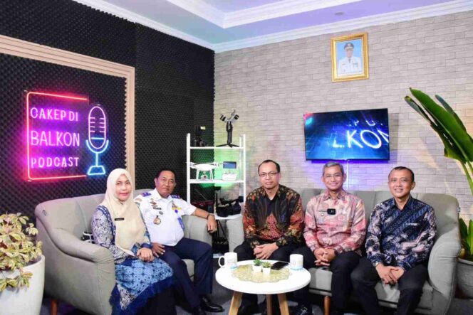 Pemkab Deli Serdang Luncurkan Podcast “Cakep di Balkon”