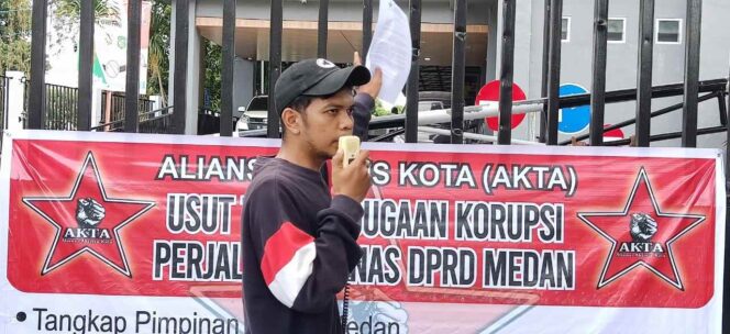 AKTA Minta APH Periksa Ketua DPRD Medan dan Sekwan Terkait Dugaan Korupsi Perjalanan Dinas