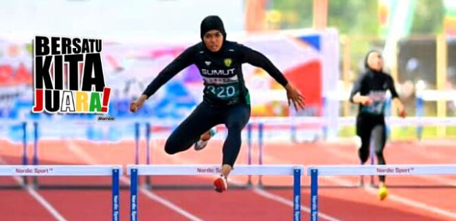 Luar Biasa!! Pelari Nella Persembahkan 3 Emas Untuk Sumut di PON XXI Perdananya