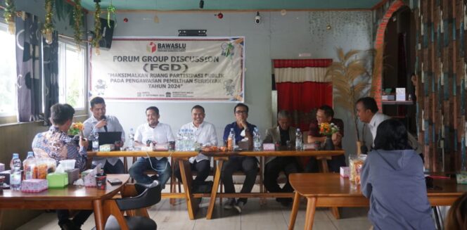 Bawaslu Sumut Gelar FGD di Pakpak Bharat Dengan Tajuk “Maksimalkan Ruang Partisipasi Dalam Publik pada Pengawasan Pemilihan Serentak Tahun 2024”