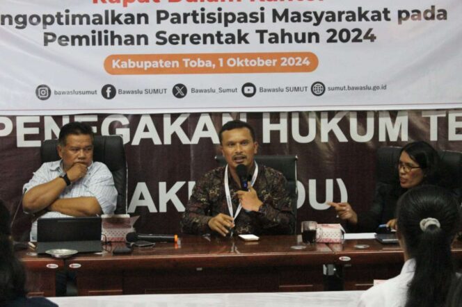Bawaslu Sumut Gandeng publik Laporkan Praktek Politik Uang