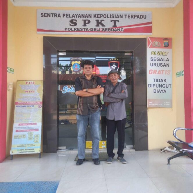 Ketua DPW PWDPI SUMUT Angkat Bicara Terkait Kasus Dugaan Pencurian, Penyidik Polres Deli Serdang Belum Panggil Pihak Terlapor