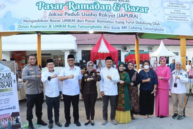 Kapolres Tanjungbalai Hadiri Pembukaan Pasar Ramadhan dan Bazar Japura