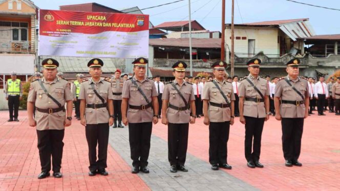 Berikut 7 Personel Polres Nias Selatan yang Serah Terima Jabatan dan Dilantik pada April 2025