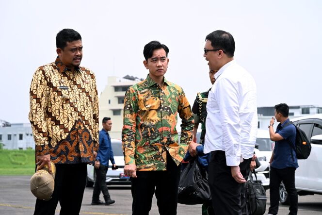 Gubsu Bersama Wapres RI Sapa Calon Jemaah Haji