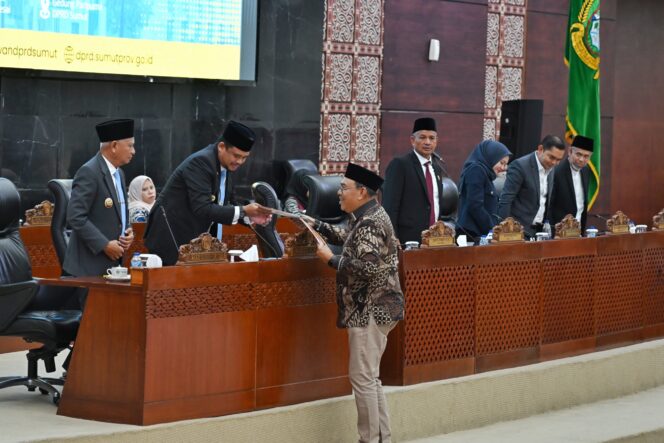 Gubsu Apresiasi dan Tindak Lanjuti Rekomendasi DPRD Sumut terhadap LKPj 2024