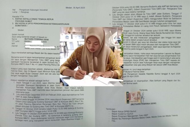 May Day 2025, Inilah Nasib Buruh di Medan, Ijazah Ditahan dan Gaji Tak Dibayar, Bos Toko GMT Medan akan Dilaporkan, Disnaker Medan akan Tinjau Perusahaan