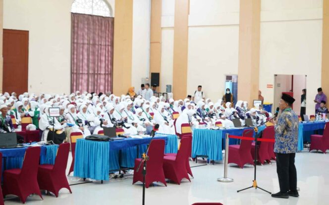 Tiba di Asrama Haji Medan, Calon Jemaah Haji Kloter III Diminta Jaga Kekompakan