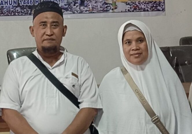 12 Tahun Menabung, Pasutri Tukang Gigi Asal Taput Berangkat Haji