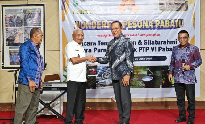Wagub Sumut Berkisah sebagai ‘Anak Kebon’ di Hadapan Pensiunan PTPN IV Pabatu