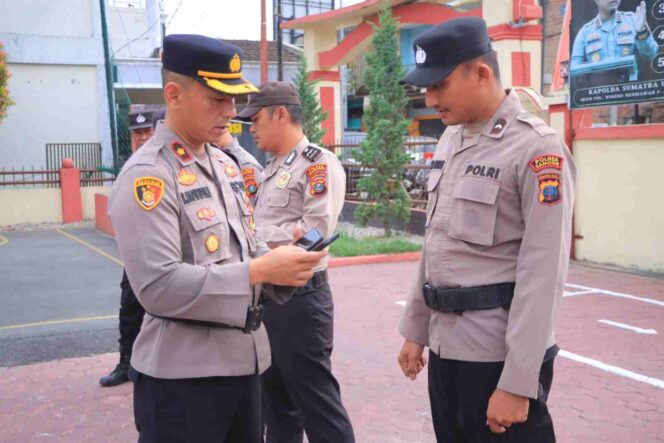 Polres Samosir Gelar Operasi Disiplin Personel