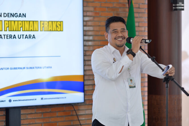 Gubernur Komitmen Perkuat Sinergitas dengan Pimpinan dan Fraksi DPRD Sumut
