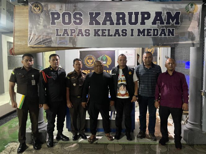 Divonis 1 Tahun 4 Bulan, Kejari Binjai Eksekusi Terpidana Samsul Tarigan 