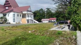 Tampak Halaman Kantor Bupati dan Sekda Nias Selatan