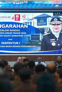 Lakukan Pengawasan dan Monitoring, Inspektur I Pengawasan Kejagung Inspeksi ke Kejati Sumut & Jajaran