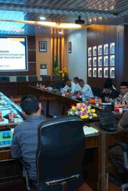 Kejatisu Gelar Rakor Pengawasan Aliran Kepercayaan Bersama Instansi Terkait