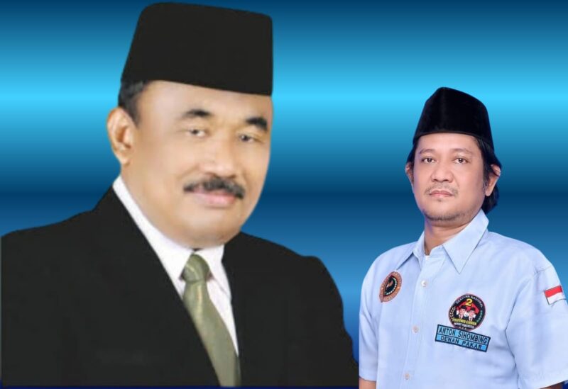 Dr. Drs. Ali Amran Tanjung, S.H., M.Hum (kiri) Anton Sihombing (kanan)